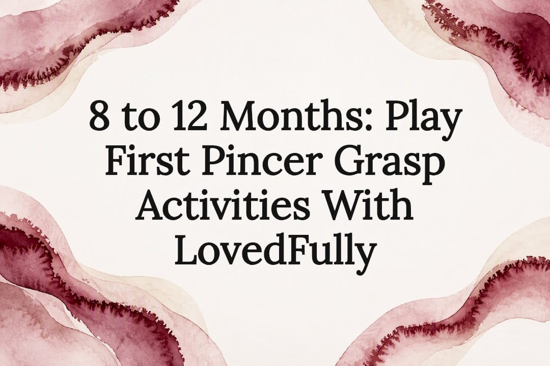 Decorative pincer grasp article title card