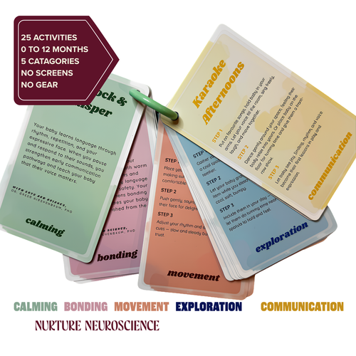 Baby Discoverers: Activity Cards for Mom & Baby