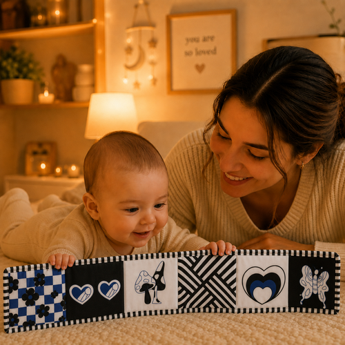 High-Contrast Toy | Sensory Toy for Newborns & Babies