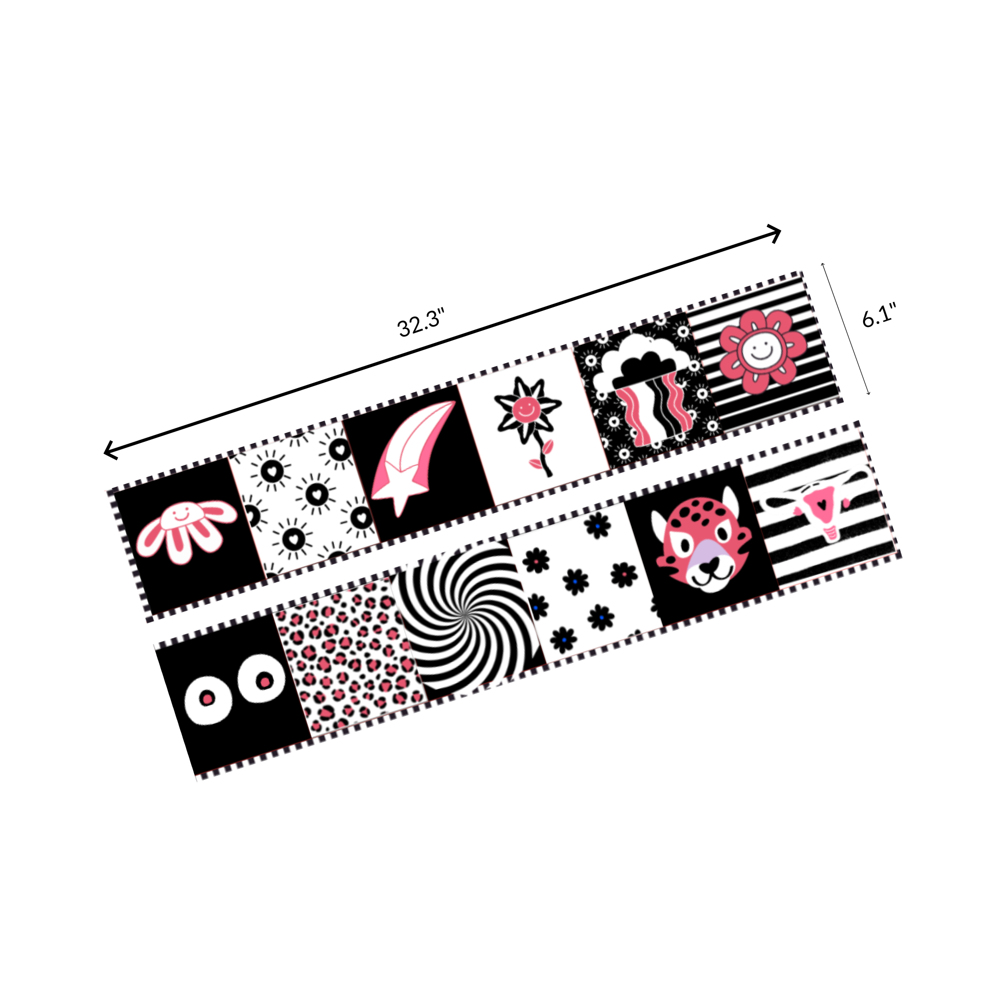High-Contrast Toy | Sensory Toy for Newborns & Babies