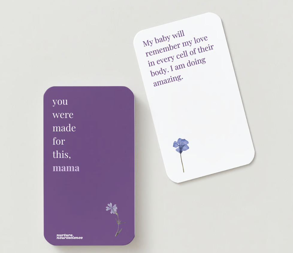 Mama Mantras: Affirmation Cards for New Mothers